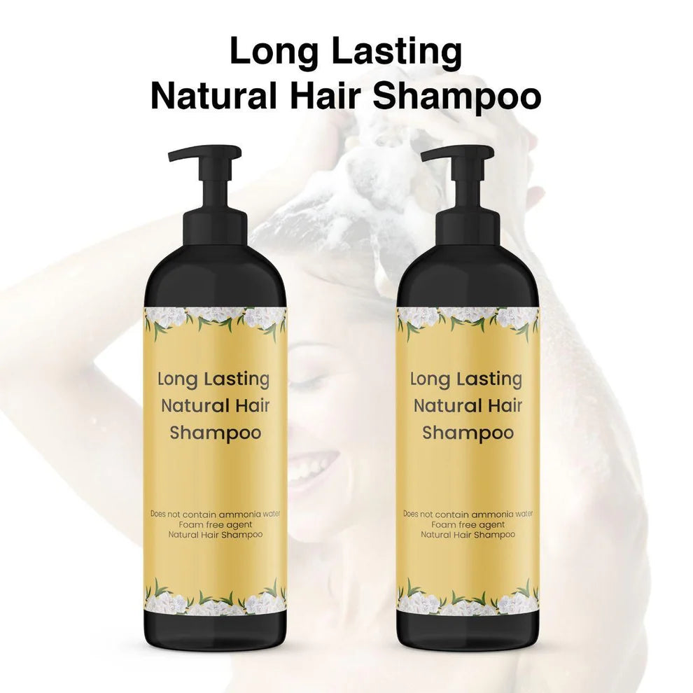 Japanese Long Lasting Natural Hair Dye Shampoo (Buy 1 Get 1 Free)