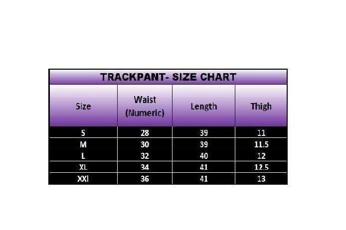 Combo of Men's NS Lycra Track Pants - XXL