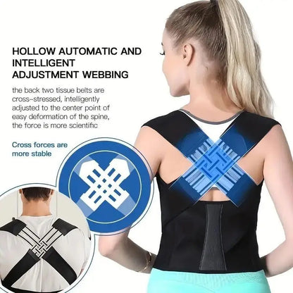 Adjustable Back Posture Corrector/ Slouching Relieve Pain Belt Unisex