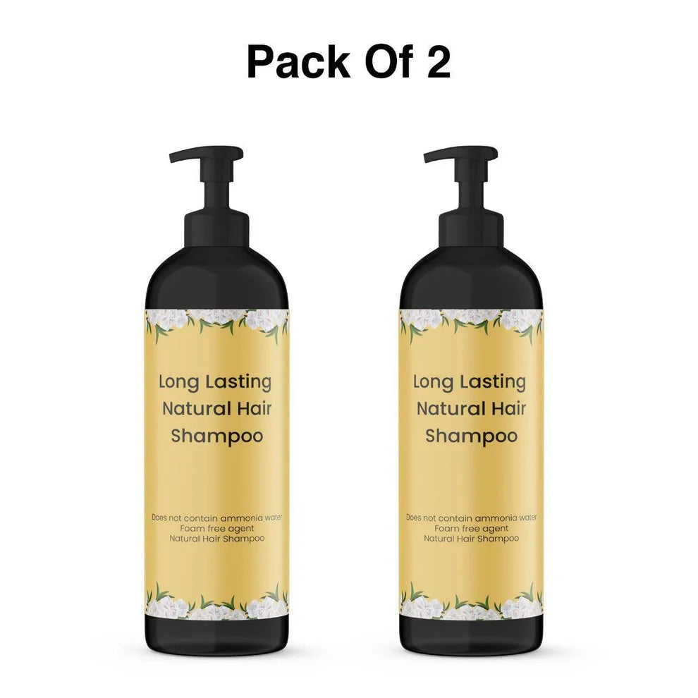 Japanese Long Lasting Natural Hair Dye Shampoo (Buy 1 Get 1 Free)