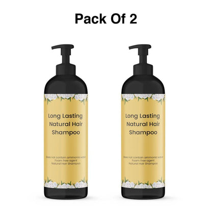 Japanese Long Lasting Natural Hair Dye Shampoo (Buy 1 Get 1 Free)