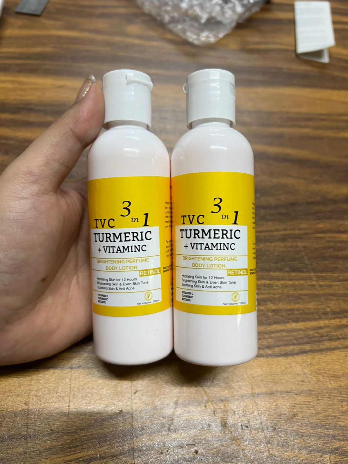 Turmeric Vitamin C Whitening Body Lotion (Pack Of 2)