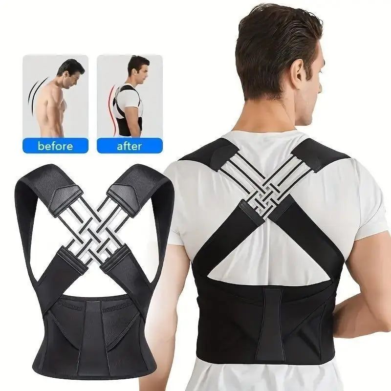 Adjustable Back Posture Corrector/ Slouching Relieve Pain Belt Unisex