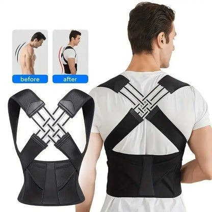 Adjustable Back Posture Corrector/ Slouching Relieve Pain Belt Unisex