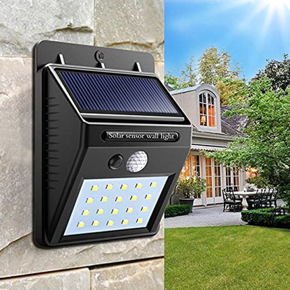 Solar Lights With 20 LED Solar Motion Sensor Light