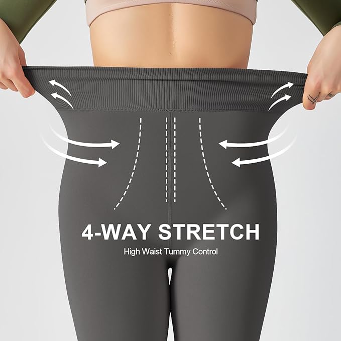 Winter Warm Leggings Women Elastic Stretchable Thermal